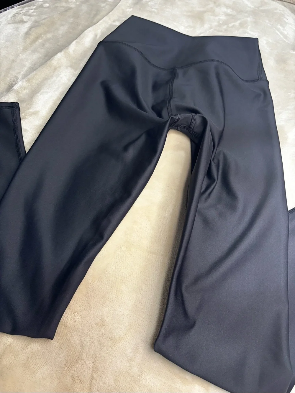 ALO Yoga Sculpt High-Waist Leggings in Charcoal Gray